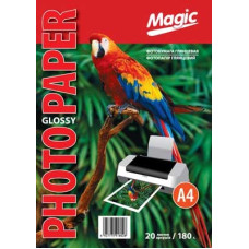 Фотобумага Мagic A4 глянец 180г, 20л.